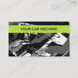 Mobiler Autoreparaturmechaniker Visitenkarte