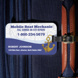 Mobiler Bootsmechaniker Gepäckanhänger