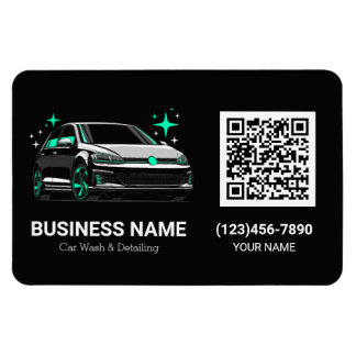 Mobiles Autowaschen & Detailing Benutzerdefinierte Magnet