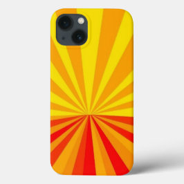 Mobiles Muster aus Gelb, Orange und Rot Case-Mate iPhone Hülle