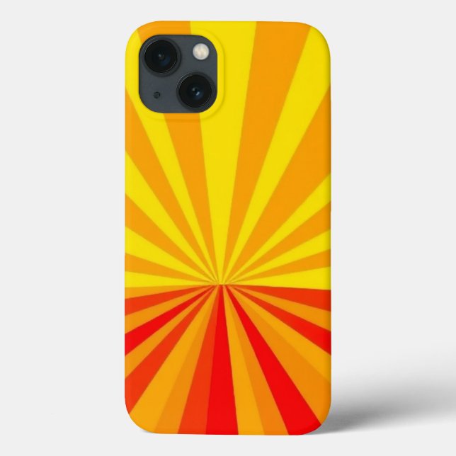 Mobiles Muster aus Gelb, Orange und Rot Case-Mate iPhone Hülle (Rückseite)