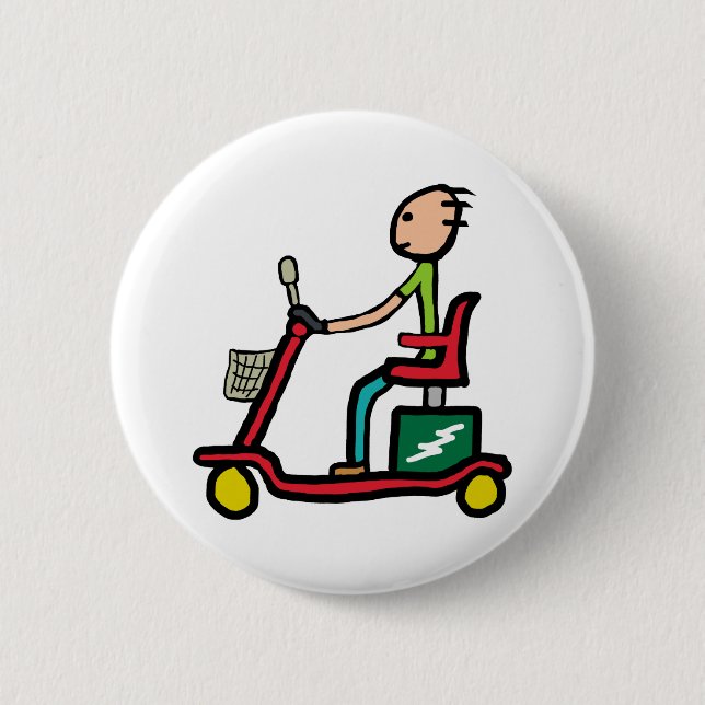 Mobilitäts-Roller Button (Vorderseite)