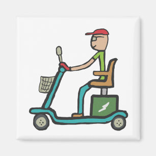 Mobility Scooter Magnet