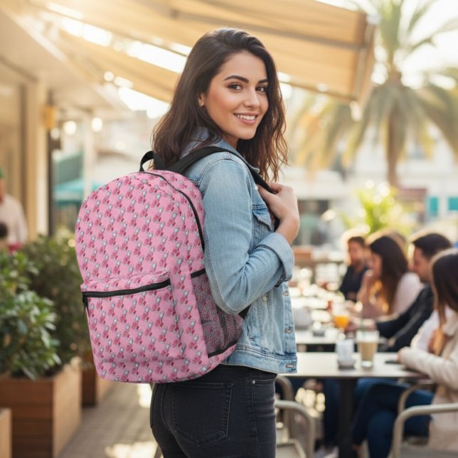 Mobiltelefon Bedruckter Rucksack (Von Creator hochgeladen)