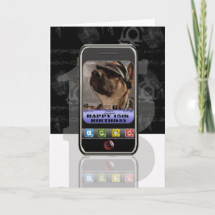 Mobiltelefon, Handy SMS Happy Birthda Karte