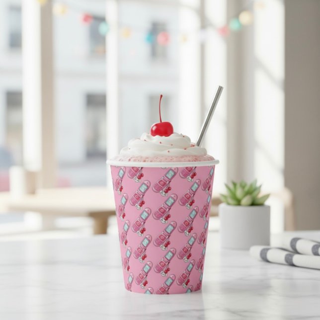 Mobiltelefon Pappbecher (Von Creator hochgeladen)