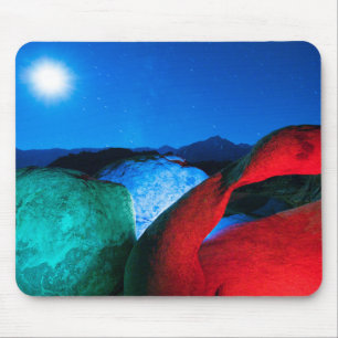 Mobius Arch & Felsen Alabama Hills, Kalifornien Mousepad