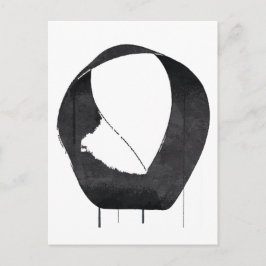 Mobius Enso Symbol Postkarte