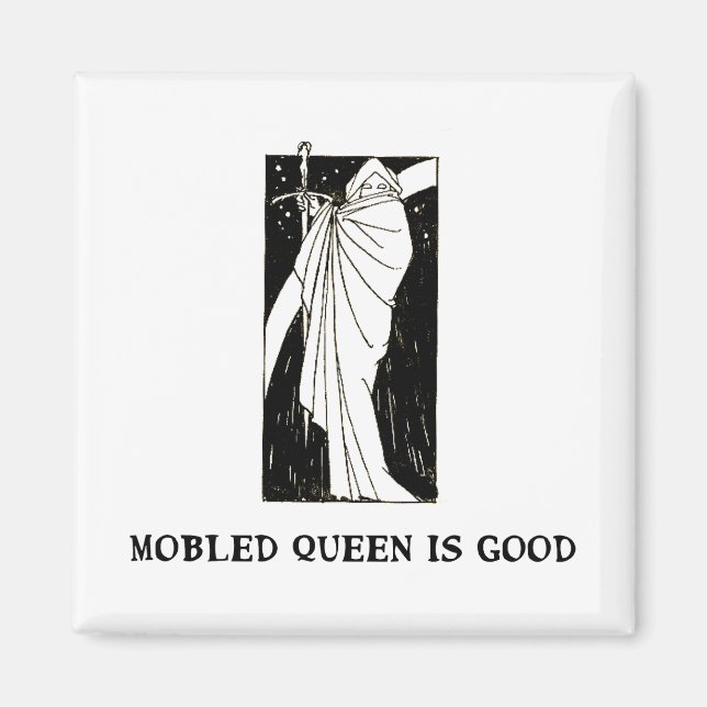 Mobled Queen Magnet (Vorne)