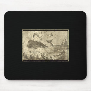 Moby attackiert Walfangboote Mousepad