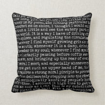 Moby Dick Opening in White on Black
