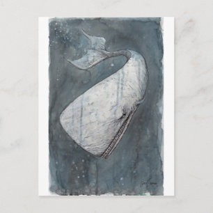 Moby Dick Postkarte