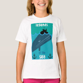 Moby Dick Sea Fantasy | Sonnenlicher Ozean und See T-Shirt