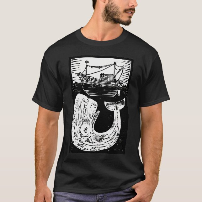 Moby Dick T-Shirt (Vorderseite)