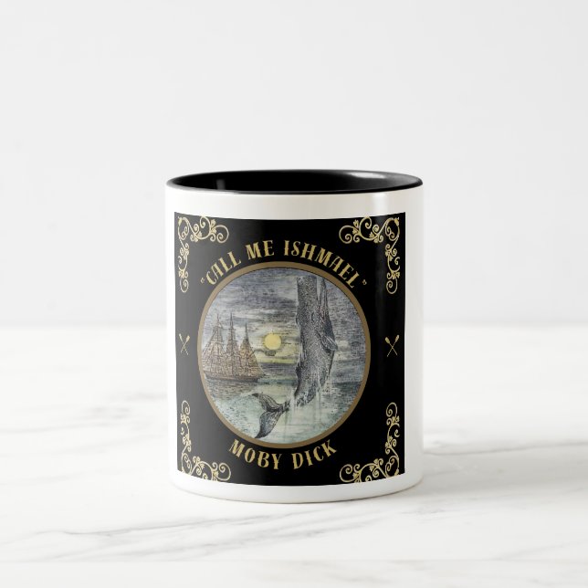Moby Dick Zitat Tasse (Mittel)
