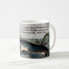 Moby Dick Zitat und Wal-Tasse Kaffeetasse