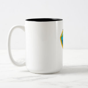 MOBY-Logo-Tasse Zweifarbige Tasse
