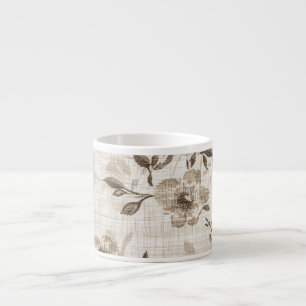 Mocha Bloom Espresso Cup Espressotasse