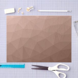 Mocha-Braun geometrisches Mesh-Moderne Muster Seidenpapier