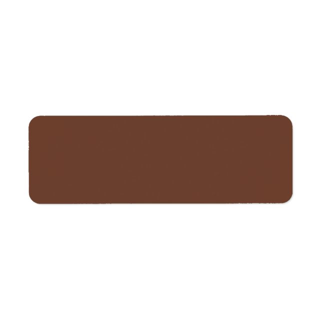 Mocha Brown Solid Color | Classic | elegant (Vorne)