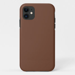 Mocha Brown Solid Color | Classic | elegant Case-Mate iPhone Hülle