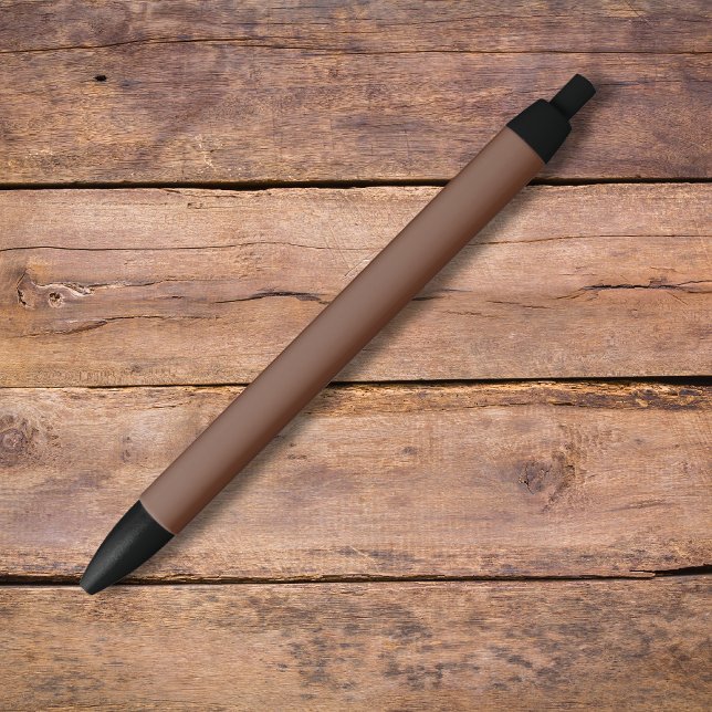 Mocha Brown Solid Color | Classic | elegant Kugelschreiber (Von Creator hochgeladen)