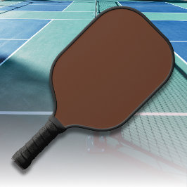 Mocha Brown Solid Color | Classic | elegant Pickleball Schläger