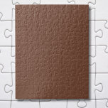 Mocha Brown Solid Color | Classic | elegant Puzzle<br><div class="desc">Mocha Brown Solid Color | Brown Shades | Classic | elegant | Trendy | Stilvoll | Berufliches Design</div>
