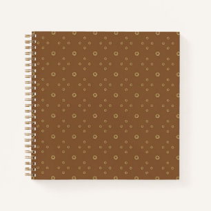 Mocha Golden Zinnia Sun Notizbuch