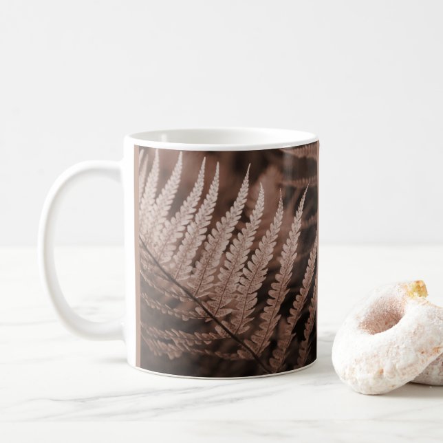 Mocha Mousse Botanic Foliage Kaffeetasse (Mit Donut)