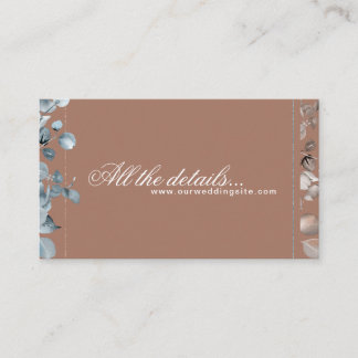 Mocha Mousse Botanisch alle Details 2 Begleitkarte