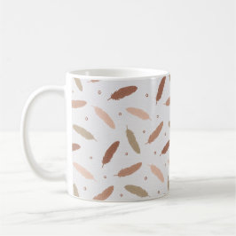 Mocha Mousse Feathers Mug Kaffeetasse