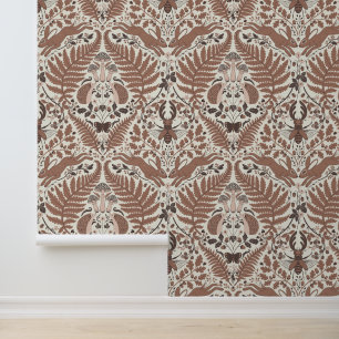 Mocha-Mousse, Wald/Waldtiere und Pflanze Tapete