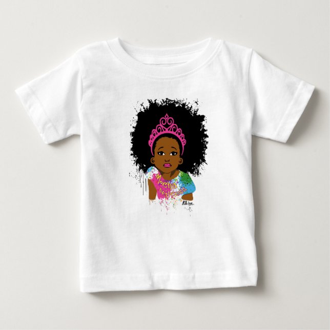 Mocha Princess Baby T-shirt (Vorderseite)