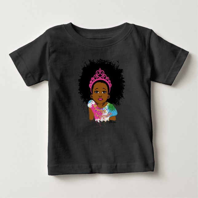 Mocha Princess Baby T-shirt (Vorderseite)