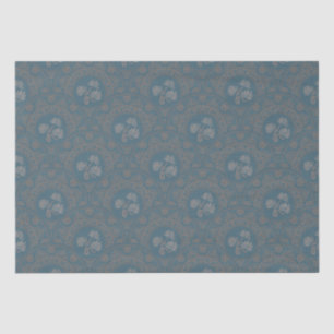 Mocha Tapestry Rokoko Mandala Art Deco Scallop Seidenpapier