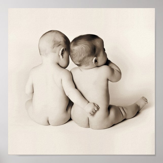 Mocha Twin Baby Bottoms Poster (Vorne)