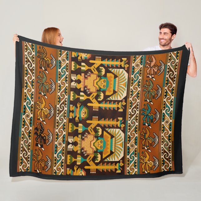 Moche königlich fleecedecke (Beispiel)