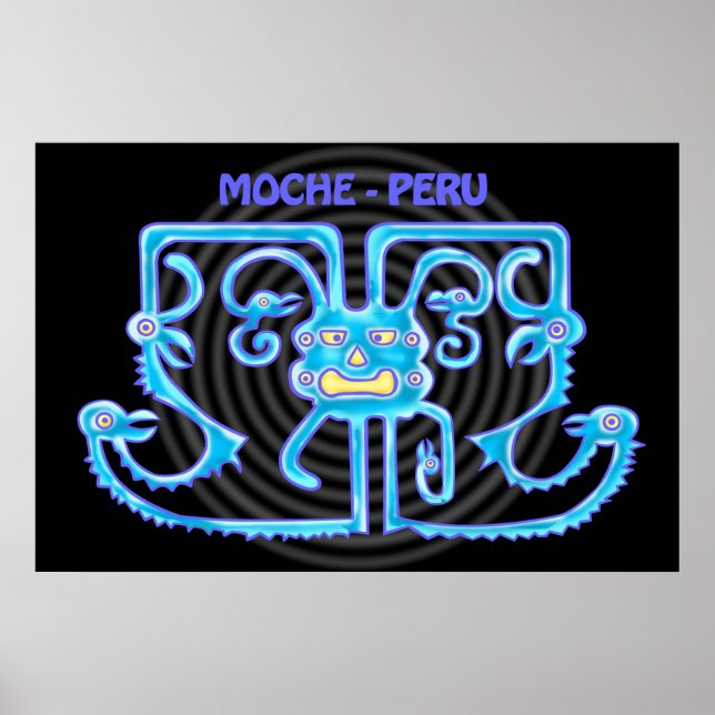 MOCHE-PERU POSTER (Vorne)