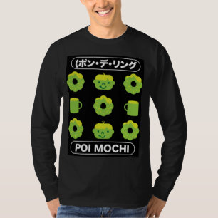 Mochi Donuts Poi Mochi und Kaffee T-Shirt