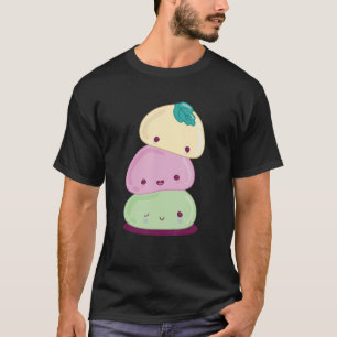 Mochi Ice Cream Style Niedliches japanisches Essen T-Shirt