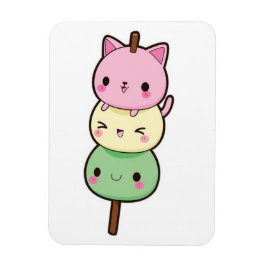 Mochi Ice Creme Kittens Magnet