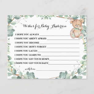 Möchte bald Mama Bärendusche werden Flyer