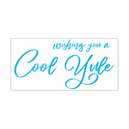 Möchten Sie ein Cooles Weihnachten, moderne Schrif Permastempel