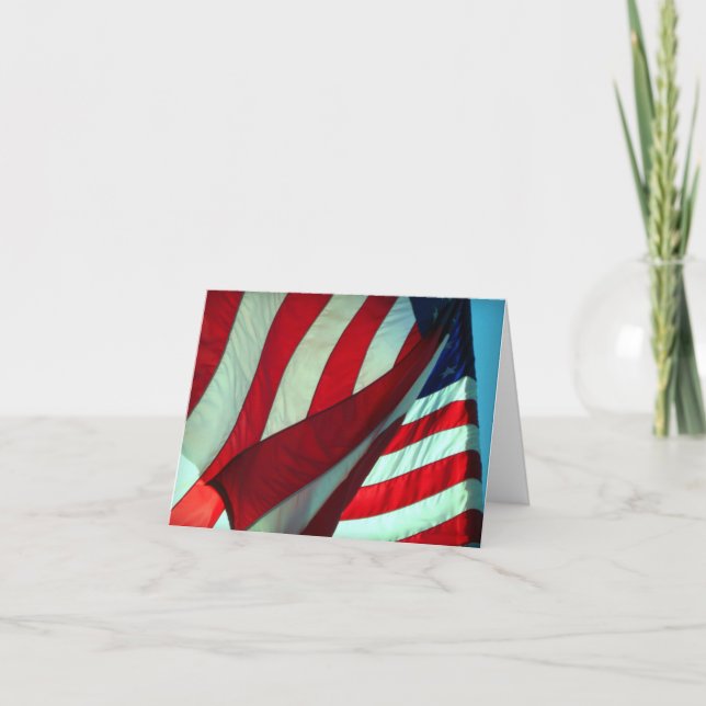 Möchten Sie eine Happy Veterans Day Note Card Dankeskarte (Vorderseite)