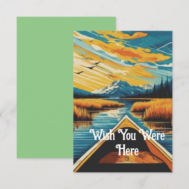 Möchten Sie hier Ihren Text personalisieren? Dankeskarte (Vorne/Hinten)