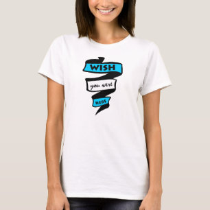 Möchten Sie hier T - Shirt, Statement-T-Shirt T-Shirt