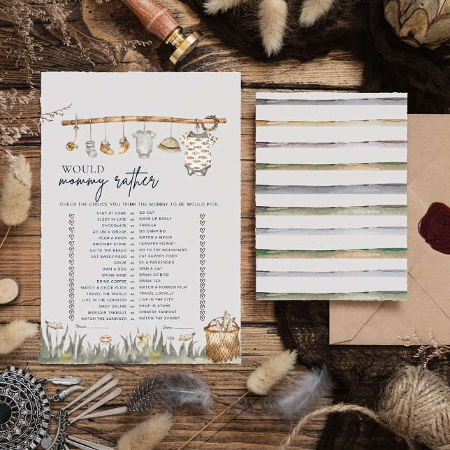 Möchten Sie lieber Spaß beim Angeln Baby Dusche? (Von Creator hochgeladen)