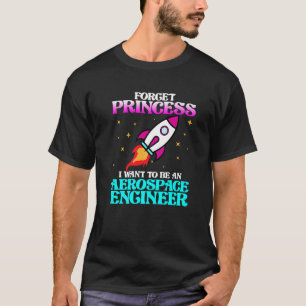 Möchten Sie Luft- und Raumfahrtingenieur Raketente T-Shirt