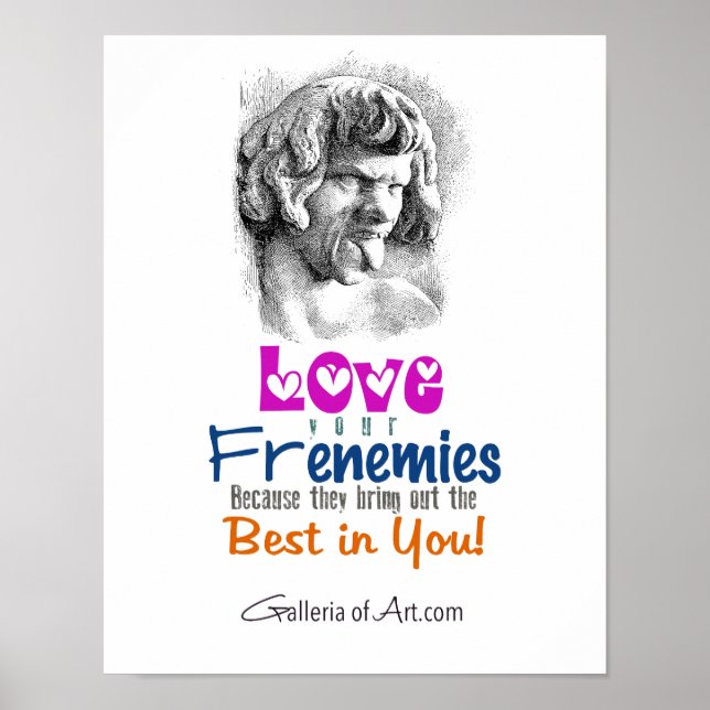 Mock Me Frenemies ~ Print / Poster (Vorne)